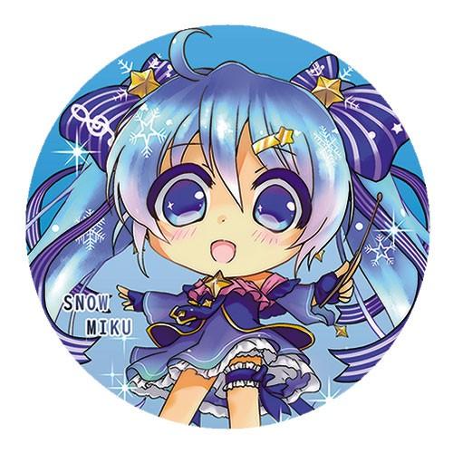 すなめりドリル缶バッジ(七瀬尚) ちび雪ミク　-悶KID-