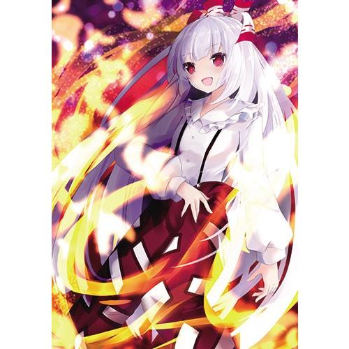 東方projectクリアファイル すなめりドリルクリアファイル(七瀬尚) -妹紅-　-悶KID-