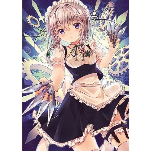 東方projectクリアファイル すなめりドリルクリアファイル(子野日) -咲夜-　-悶KID-
