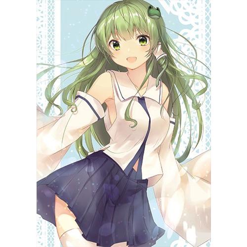 東方projectクリアファイル すなめりドリルクリアファイル(子野日) -早苗-　-悶KID-