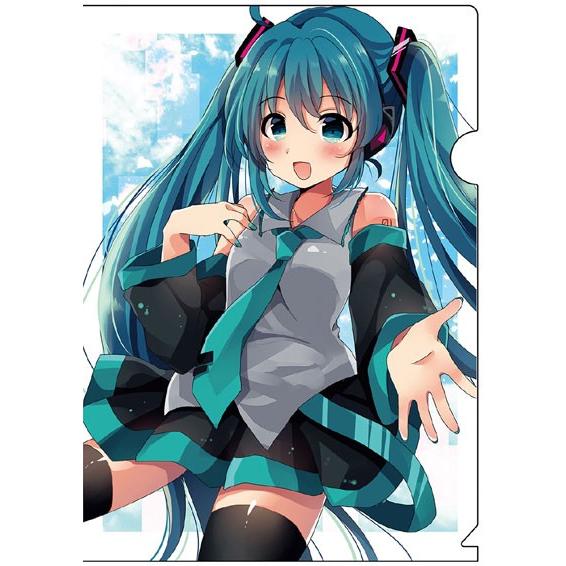 ボカロ クリアファイル(初音ミク)　-AbsoluteZero-