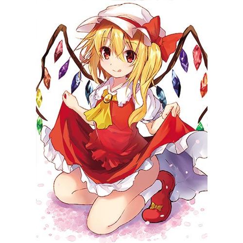 東方projectクリアファイル すなめりドリルクリアファイル(えふぇ)　-フラン-　-悶KID-