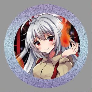 東方project缶バッジ すなめりドリル缶バッジ 妹紅202510(セキセイ