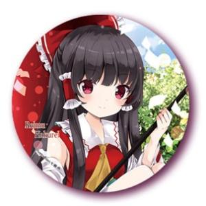 東方project缶バッジ すなめりドリル缶バッジ(七瀬) 霊夢5　-悶KID-