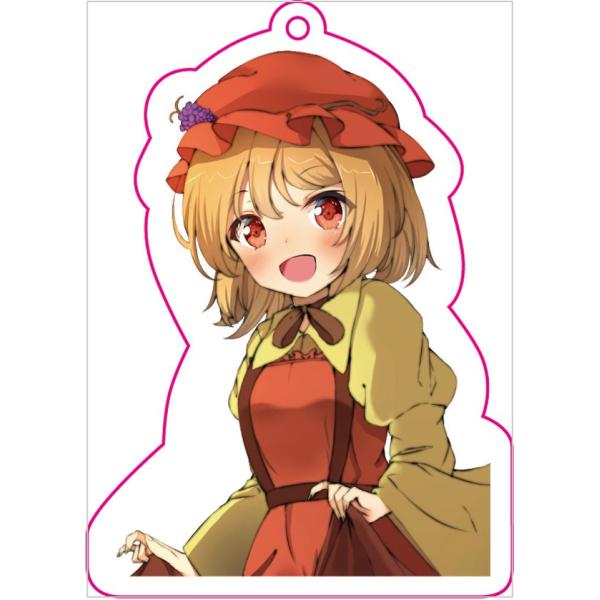 東方projectキーホルダー「秋 穣子」アクリルキーホルダー　-ぱいそんきっど-