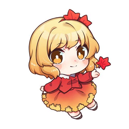 東方projectキーホルダー アクリルキーホルダー東方Project Vol.4 秋 静葉　-RI...