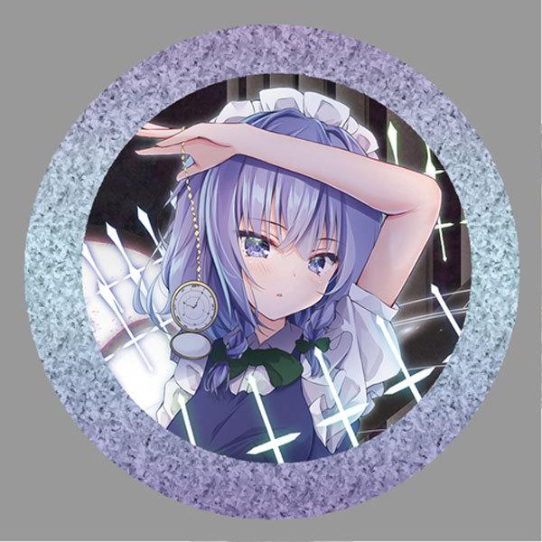 東方project「十六夜 咲夜8-2」ビッグ缶バッジ　-ぱいそんきっど- 東方缶バッジ