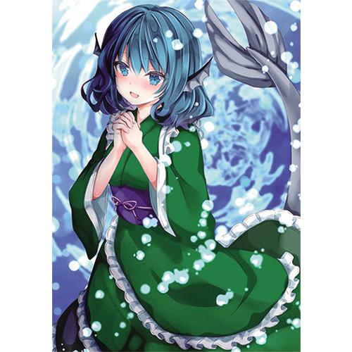 東方projectクリアファイル すなめりドリルクリアファイル わかさぎ姫21-08(七瀬尚)　-悶...