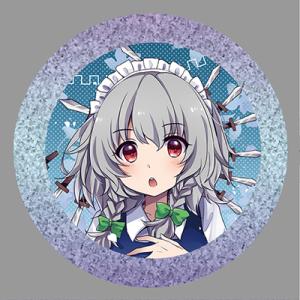 東方project「十六夜 咲夜9-3」ビッグ缶バッジ　-ぱいそんきっど-