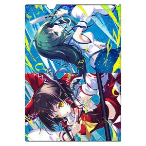 東方クリアファイル 霊夢＆魔理沙1 -AbsoluteZero- : グレップ ヤフー