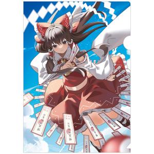 東方projectクリアファイル すなめりドリルクリアファイル 霊夢(ゆうじん)202305　-悶K...