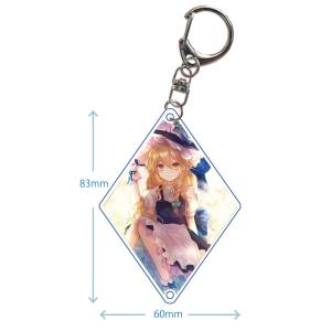 東方projectキーホルダー アクリルキーホルダー東方Project Vol.4 八坂