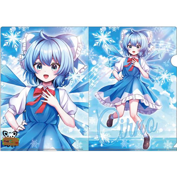 東方projectクリアファイル「チルノ２」　-きっどているず- 東方クリアファイル
