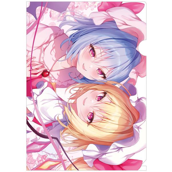 東方Projectクリアファイル すなめりドリルクリアファイル レミフラ(子野日)202508　-悶...