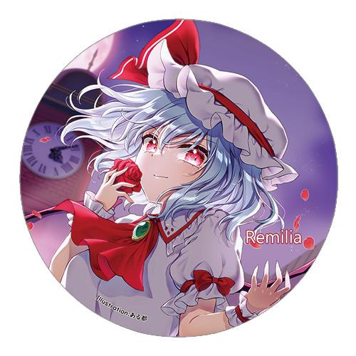 東方project缶バッジ すなめりドリル缶バッジ レミリア(ある都)202507　-悶KID- 東...