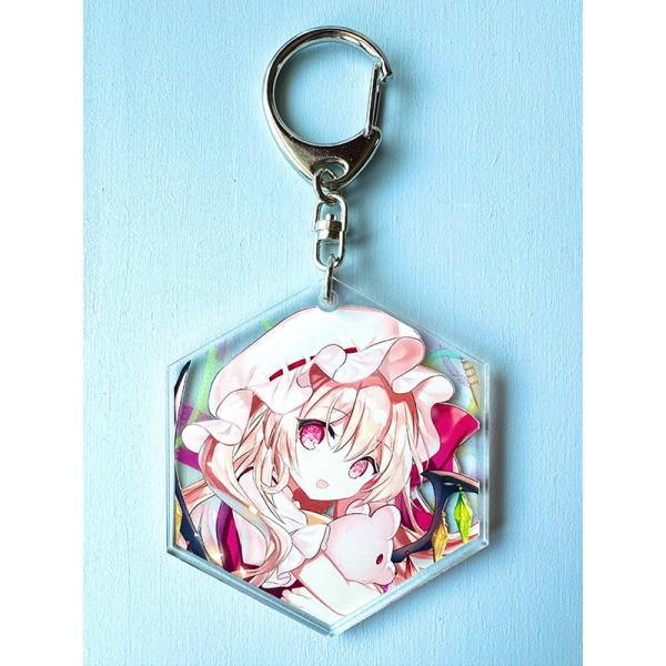 東方projectアクリルキーホルダー「フランドール・スカーレット３」　-きっどているず-