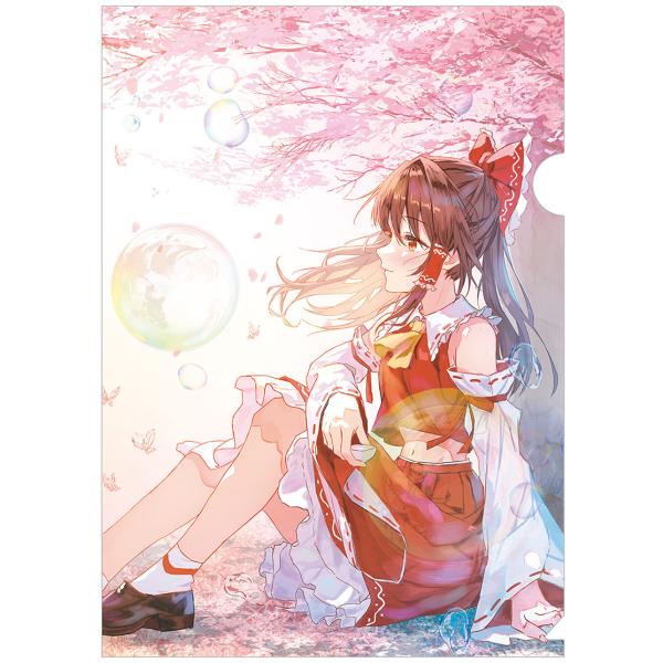 すなめりドリルクリアファイル 霊夢(あきふゆ)202603　-悶KID-