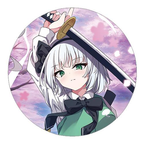東方project「魂魄妖夢13-2」ビッグ缶バッジ　-ぱいそんきっど-