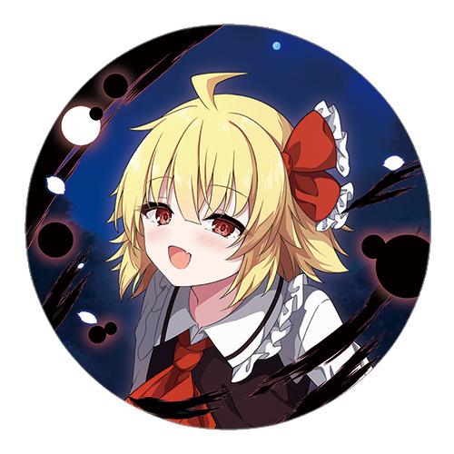 東方project「ルーミア13-2」ビッグ缶バッジ　-ぱいそんきっど-
