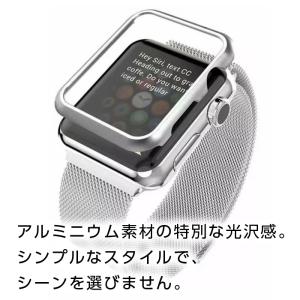 アップルウォッチ カバー アルミ 金属 ケース...の詳細画像2
