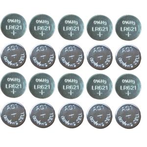 ボタン電池 LR621 AG1 互換性 LR60 SR621SW SR60 E364 V364 LR621H アルカリ 時計 LED 20個｜grepo-yafuu-store