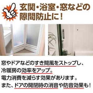 隙間テープ 5m ドア すきま風防止 隙間風 ...の詳細画像2