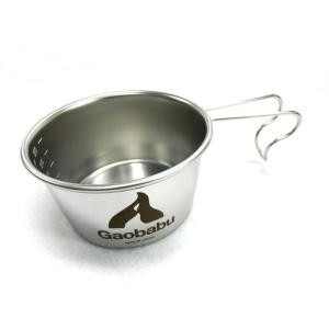 ガオバブ(Gaobabu)Gaobabuロゴ入り深型シェラカップ 300ml (日本製) カップ コ...