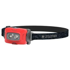 レッドレンザー(LED LENSER) LEDヘッドライト HF4R Core（充電タイプ） レッド 502792  高輝度 ヘッドランプ 防滴 防水 IP68 可動式 ヘッド 充電式 USB 登山｜grescue