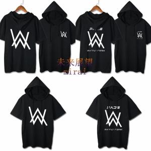 Alan Walker アラン ウォーカー Tシャツ 半袖 欧米 人気 応援服 電気音 DJ グッズ 男女兼用 春夏 ファッション Tシャツ 誕生日プレゼント｜gri