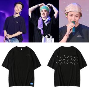 新品 BTS(防弾少年団) BT21 BTS グッズ 服 Tシャツ ッズ 服 Tシャツ 半袖 打歌服 周辺応援服 グッズ レディース メンズ 男女兼用 春夏Tシャツ 韓流グッズ｜gri