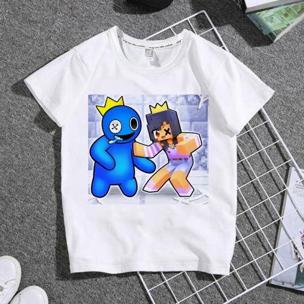 rainbow friends レインボー フレンズ Tシャツ 半袖 丸首 春夏 トップス キッズ ...