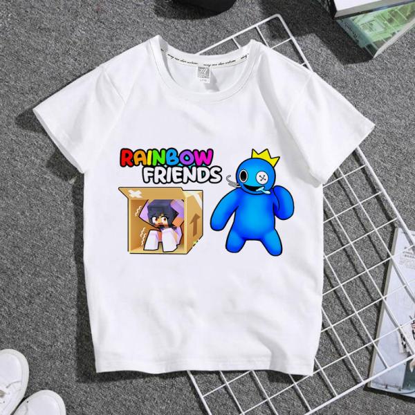 rainbow friends レインボー フレンズ Tシャツ 半袖 丸首 春夏 トップス キッズ ...