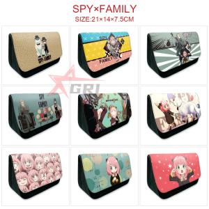 SPY×FAMILY スパイファミリーグッズ文房具 マルチポーチ筆箱 文具収納 男女兼用 鉛筆 サック 大容量 多機 能 軽量 通学 ペンケース ペンシ  アニメ プレゼント｜GRI