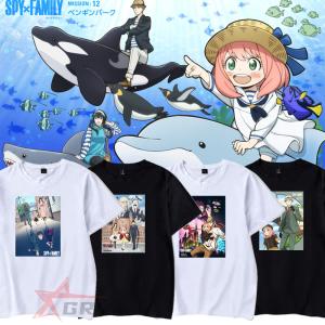 スパイファミリー風 Tシャツ SPY×FAMILY ロイド・フォージャ アーニャ・フォージャー ヨル・フォージャー コスプレ衣装 半袖 男女兼用 誕生日 プレゼント｜gri