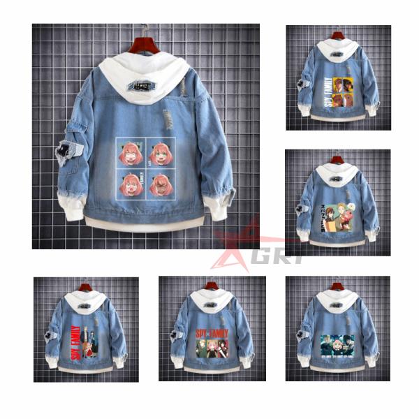 SPY×FAMILY スパイファミリーアーニャパーカー トップス メンズ  男女兼用 可愛い コスプ...