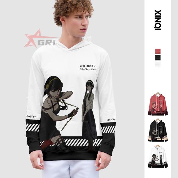 SPY×FAMILY スパイファミリーアーニャパーカー トップス メンズ  女 可愛い コスプレ衣装...