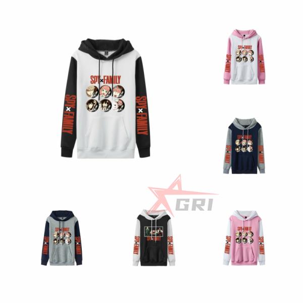 SPY×FAMILY スパイファミリーアーニャパーカー トップス メンズ  女 可愛い コスプレ衣装...