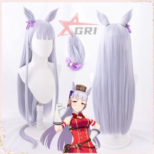 ウマ娘 コスプレ ゴールドシップ ウィッグ 耳 セット : 五次元 - 通販