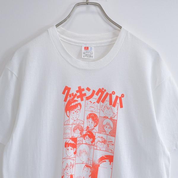 90s アメリカ製 Hanes ヘインズ クッキングパパ キャラクタープリントTシャツ マンガ 漫画...