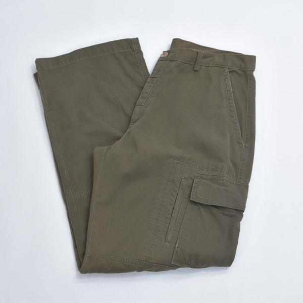 Y2K Casualist ワイドシルエット カーゴパンツ ワーク ストリート カーキブラウン 色褪...