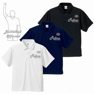 ポロシャツ「レフリー オフィシャルズポロシャツ3」バスケレフリー