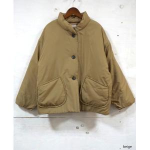 ナチュカラ 中綿スタンドジャケット