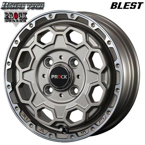 サマータイヤ ホイール4本セット 145/80R12インチ 80/78N 4H100 BLEST バ...