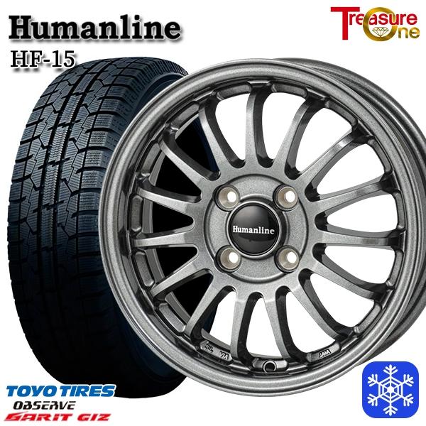 185/70R14インチ TOYO GARIT GIZ トーヨー ガリット ギズ 5.5J 4H10...