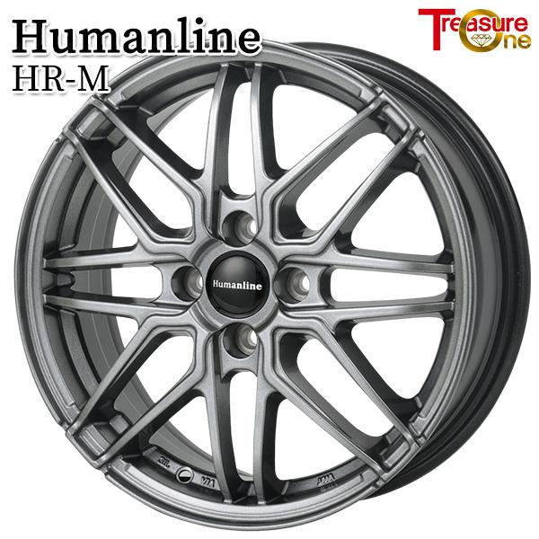 アクア等 トレジャーワン ヒューマンライン HR-M GM 15インチ 5.5J 4H100 +43...