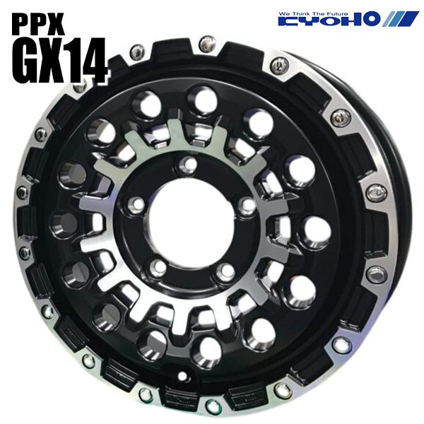 16インチ 5.5J 5H139 +22 KYOHO PPX GX14 アルミホイール単品 1本 4...