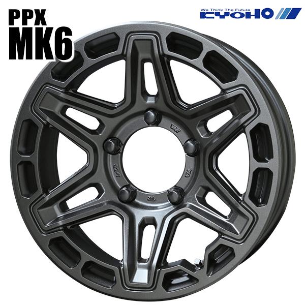 16インチ 6.0J 5H139 +0 KYOHO PPX MK6 アルミホイール単品 1本 4本以...