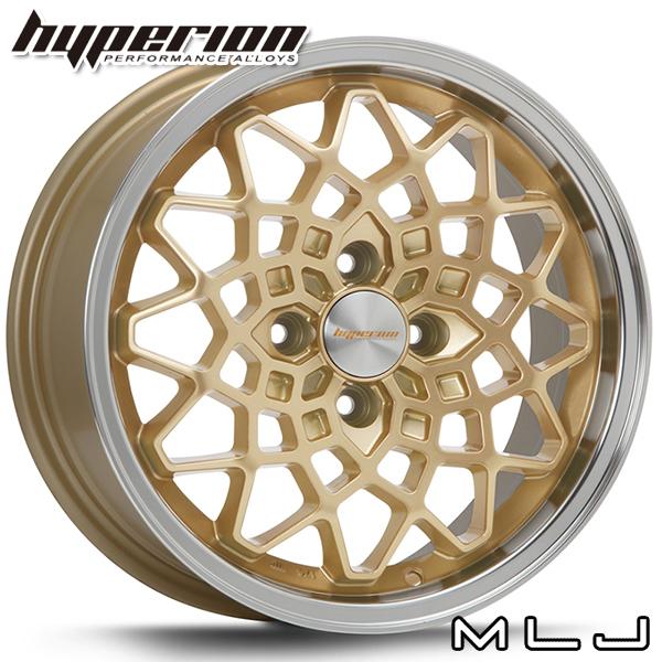 オールシーズンタイヤ ホイールセット 155/65R14インチ 4H100 MLJ ハイペリオン カ...