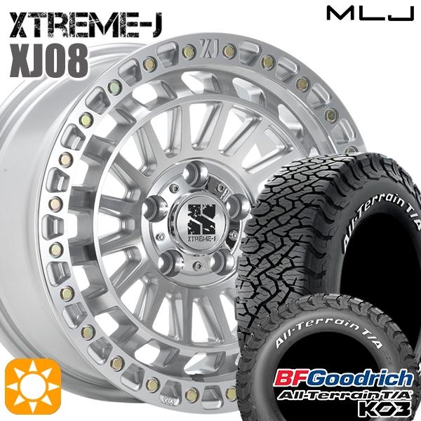 JL/JKラングラー ホイールセット 265/70R17インチ 5H127 MLJ エクストリームJ...