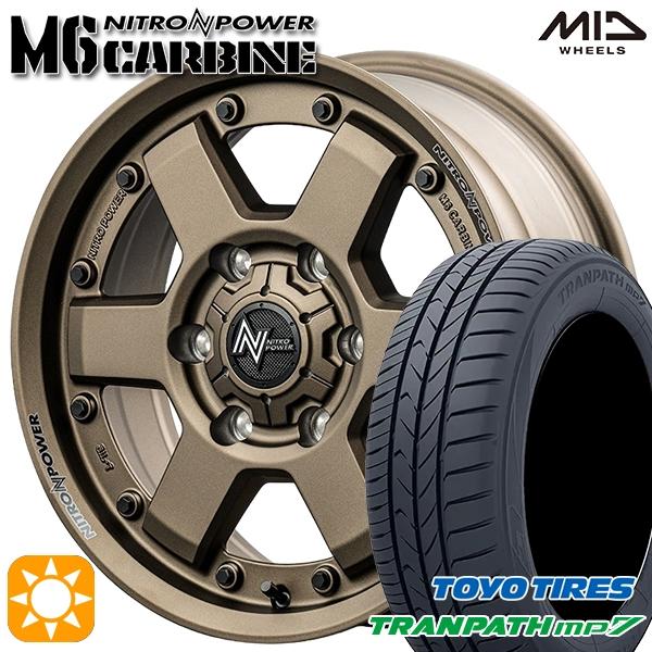 サマータイヤ ホイール4本セット 215/60R17インチ 6H139 MID ナイトロパワー M6...